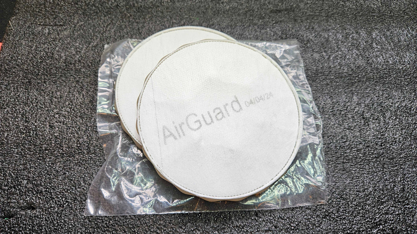 Laboratory-tested P100-level replacement particulate filters
