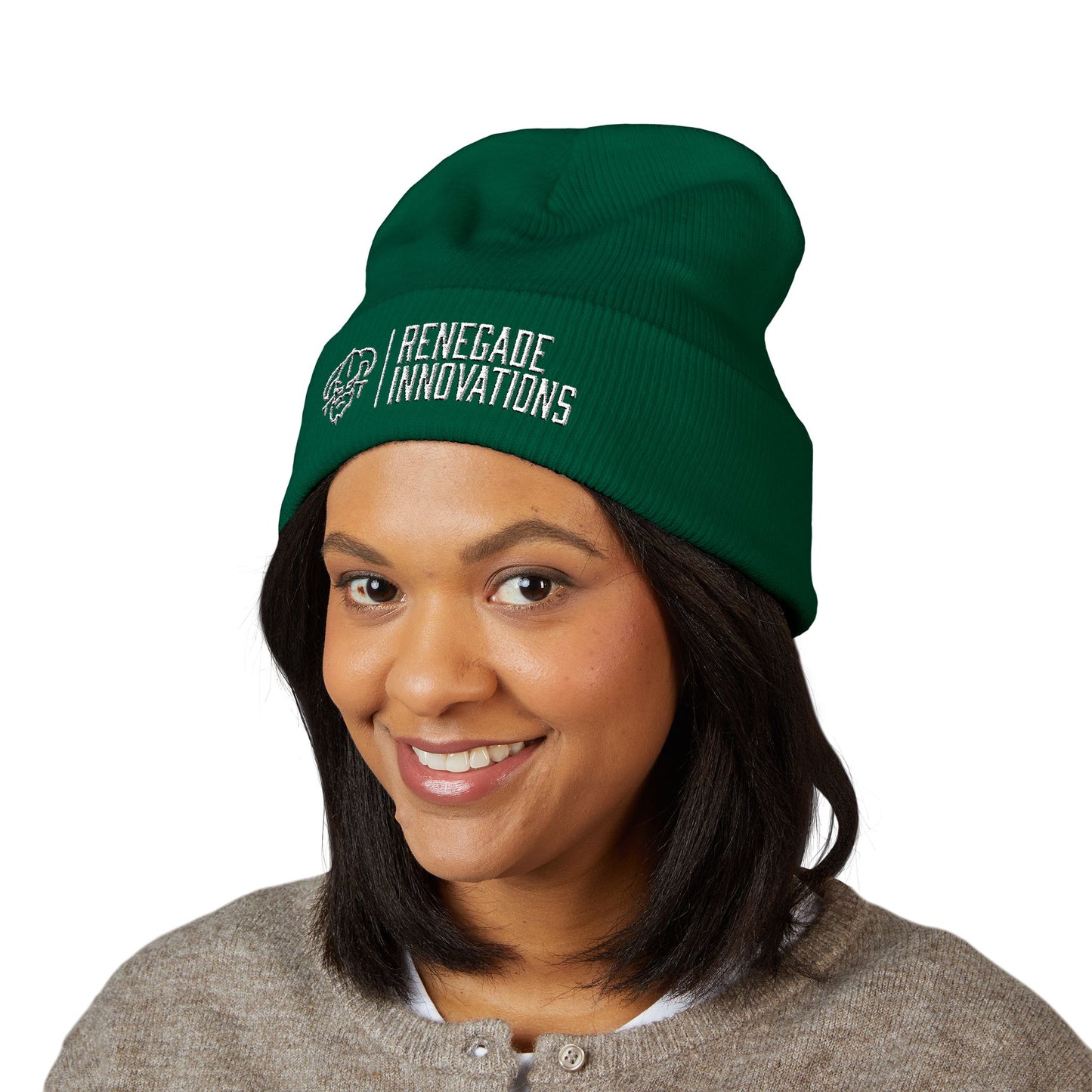Renegade Innovations Embroidered Cuffed Beanie