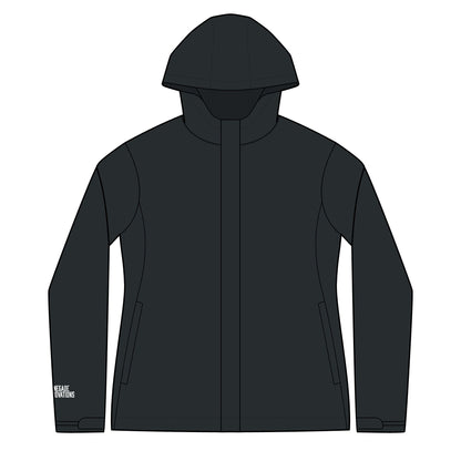 Women's Arcadia Jacket — Viking Helmet Back Logo Hooded Jacket