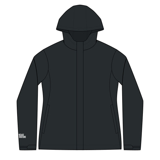 Women's Arcadia Jacket — Viking Helmet Back Logo Hooded Jacket
