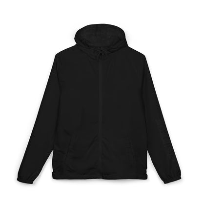Renegade Viking Windbreaker Jacket — Nordic Warrior Graphic Full-Zip Hooded Jacket
