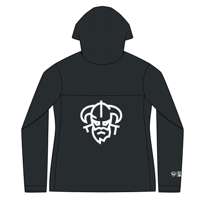 Women's Arcadia Jacket — Viking Helmet Back Logo Hooded Jacket