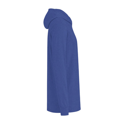 Hooded Tee — Minimal Viking Back Graphic