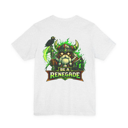 Renegade Innovations Tee — 'Be a Renegade' Viking Graphic Shirt