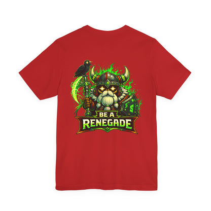 Renegade Innovations Tee — 'Be a Renegade' Viking Graphic Shirt