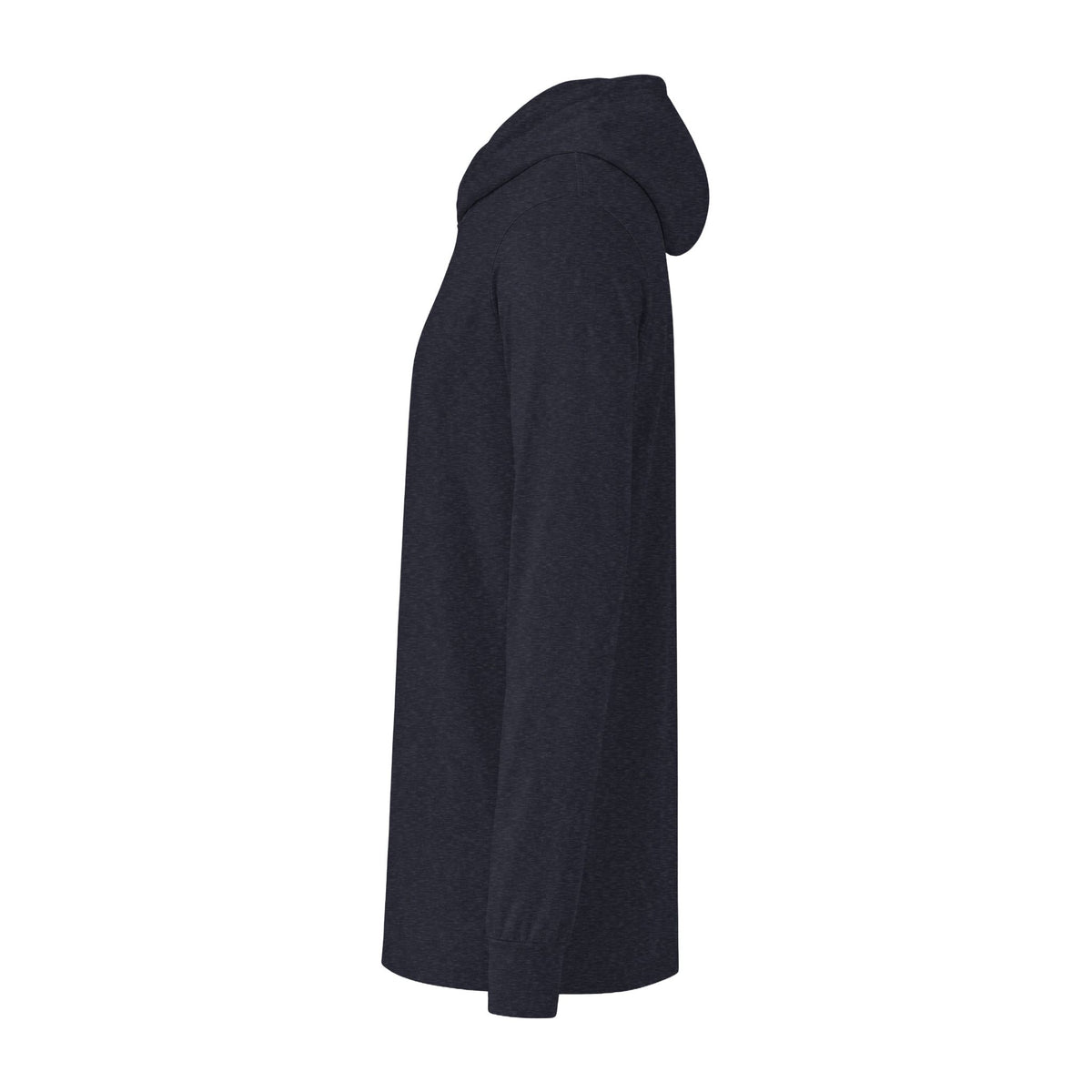 Hooded Tee — Minimal Viking Back Graphic
