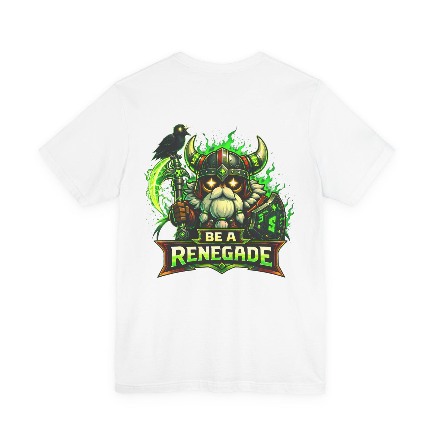 Renegade Innovations Tee — 'Be a Renegade' Viking Graphic Shirt