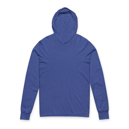 Hooded Tee — Minimal Viking Back Graphic
