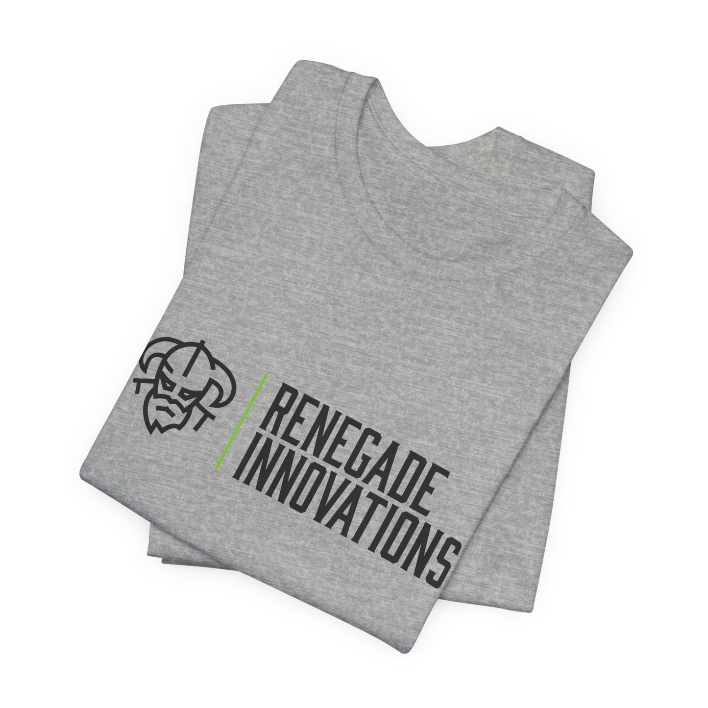 Renegade Innovations Graphic Tee — Green Cyber Warrior Back Print