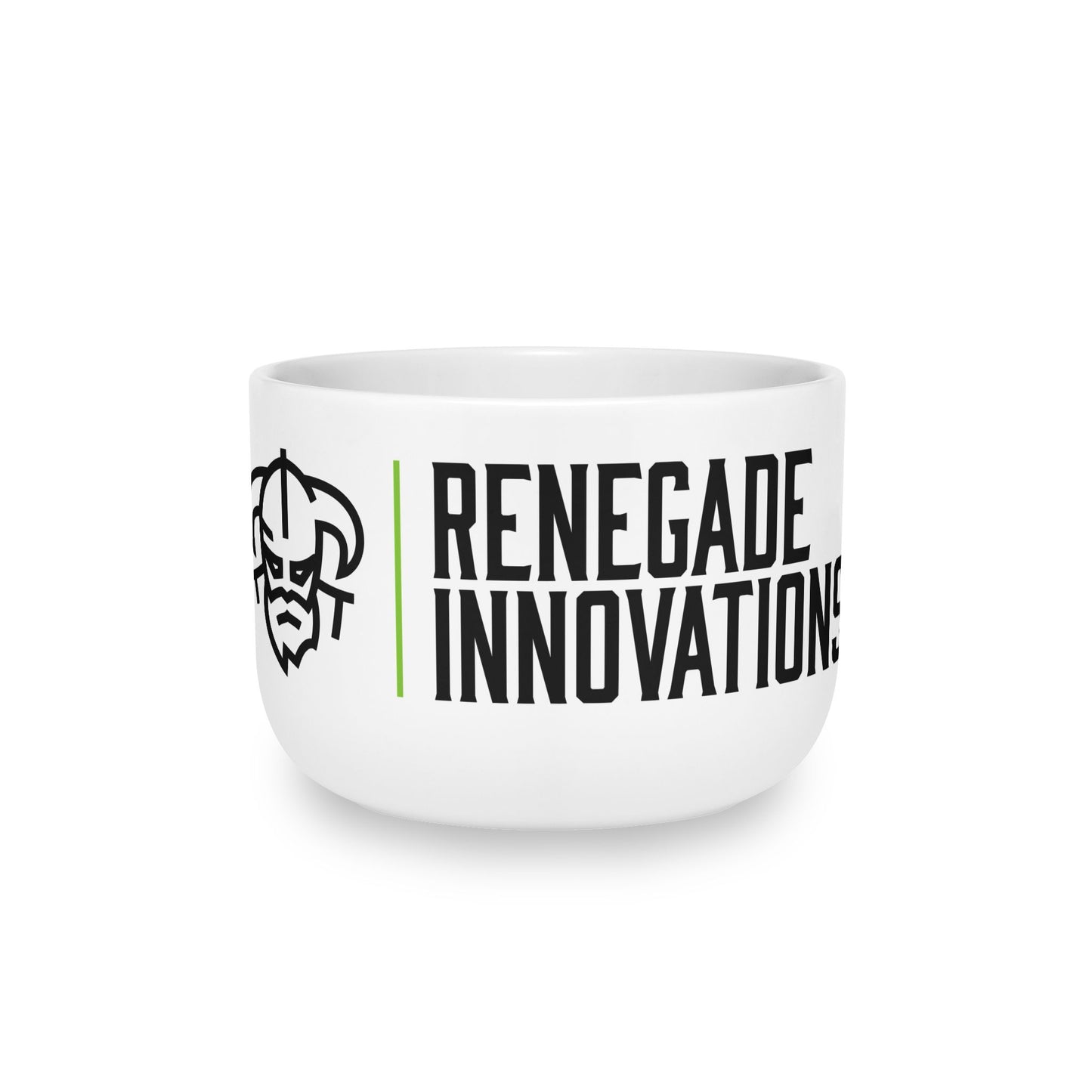 Renegade Innovations Logo Ceramic Latte Mug — 25oz Large Coffee Cup
