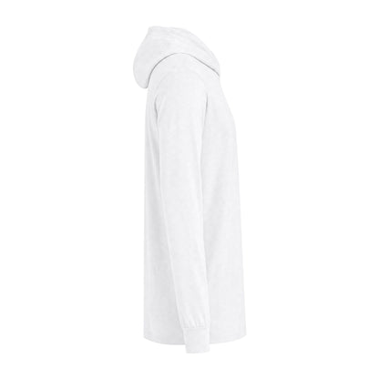 Hooded Tee — Minimal Viking Back Graphic