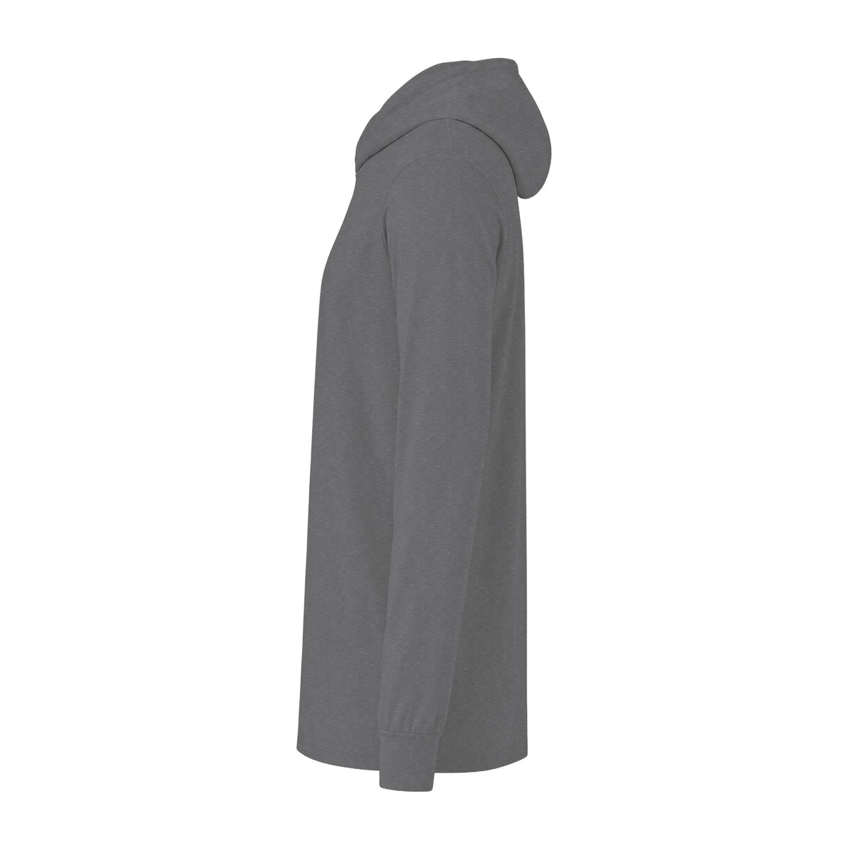 Hooded Tee — Minimal Viking Back Graphic