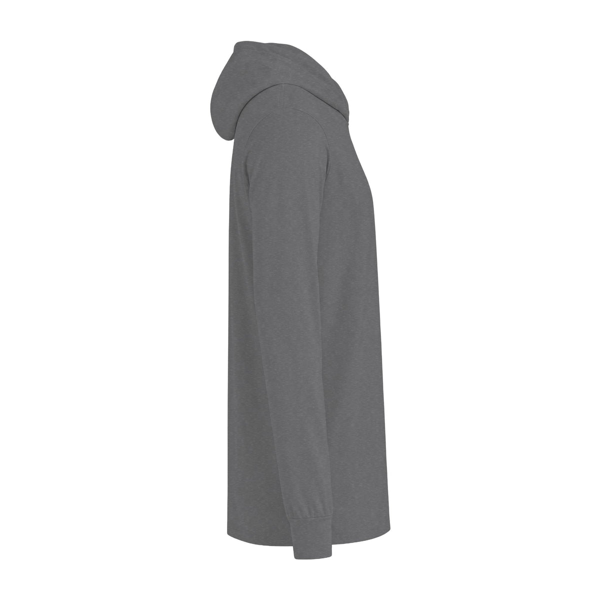 Hooded Tee — Minimal Viking Back Graphic