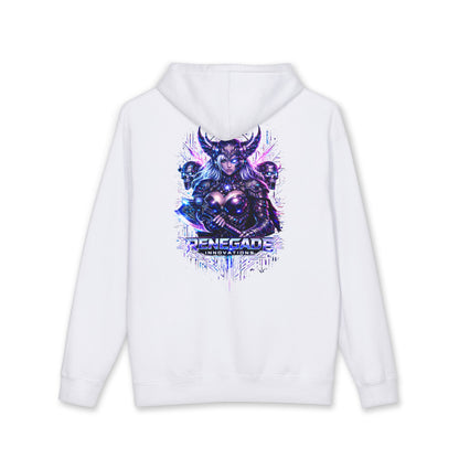 Renegade Valkyrie Hoodie — Fantasy Gamer Hoodie with 'RENEGADE' Back Art