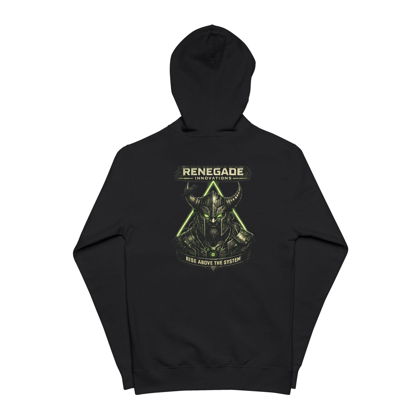 Cyber Viking Unisex Fleece Zip Up Hoodie