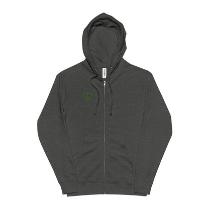 Cyber Viking Unisex Fleece Zip Up Hoodie