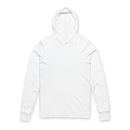 Hooded Tee — Minimal Viking Back Graphic