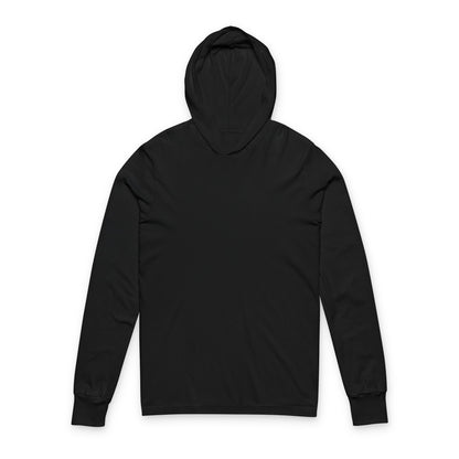 Hooded Tee — Minimal Viking Back Graphic