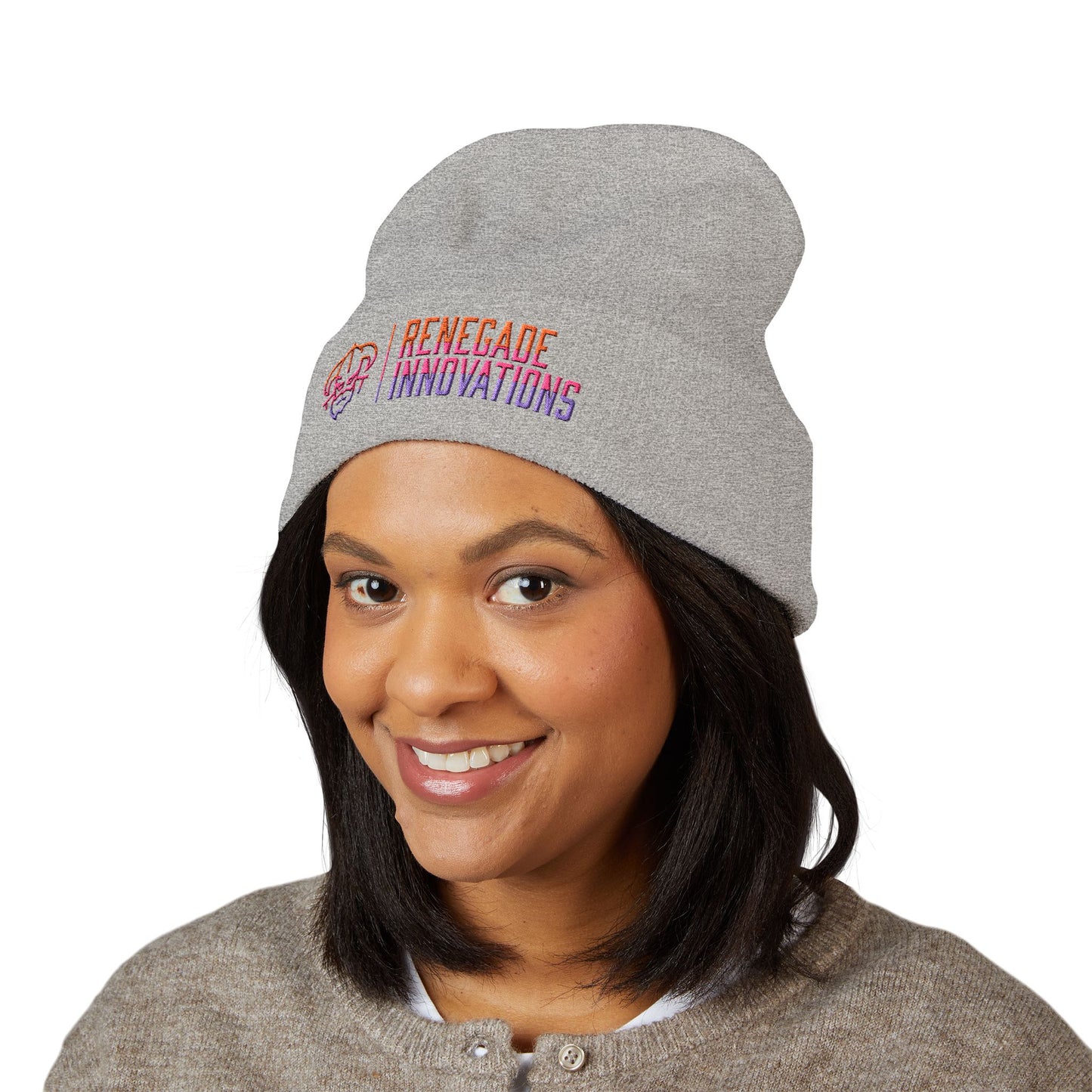 Renegade Innovations Embroidered Cuffed Beanie