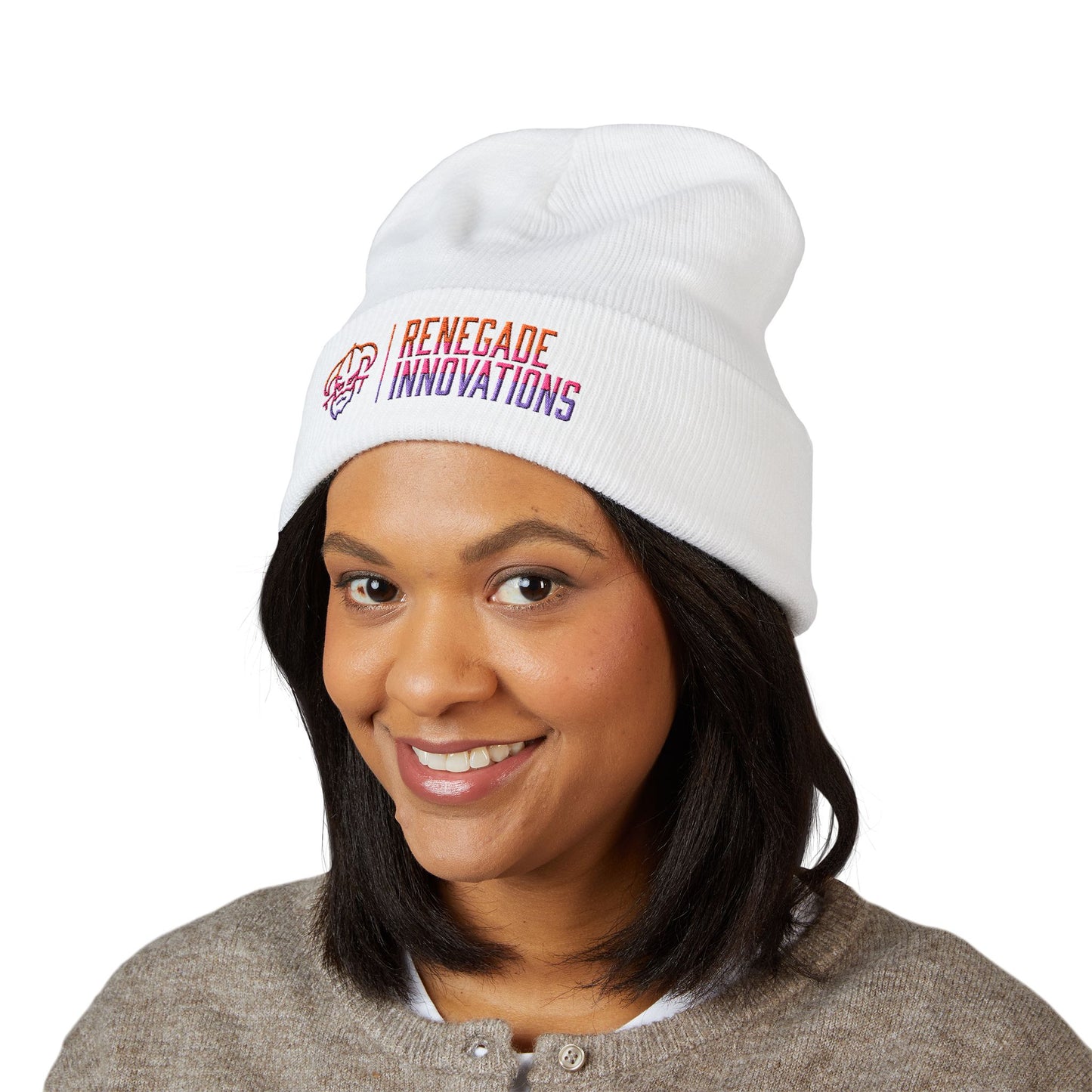 Renegade Innovations Embroidered Cuffed Beanie