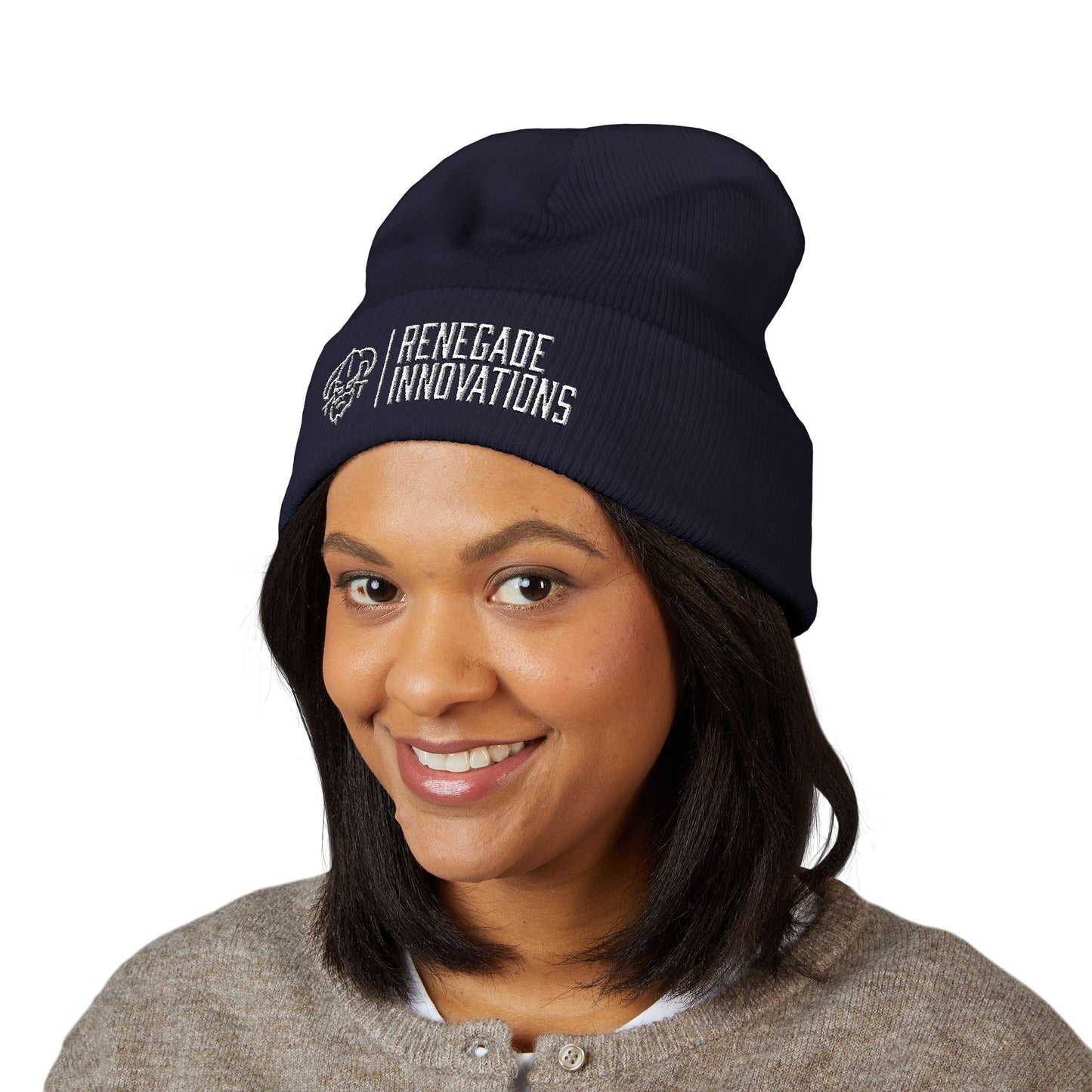 Renegade Innovations Embroidered Cuffed Beanie