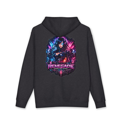 Hoodie — Renegade Innovations Neon Cyberpunk Graphic Hooded Sweatshirt