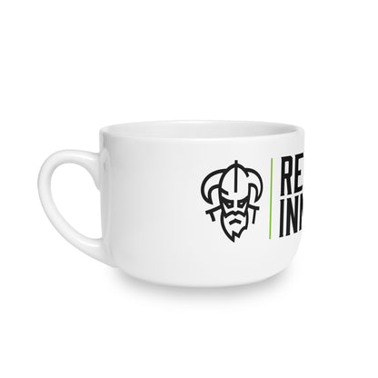 Renegade Innovations Logo Ceramic Latte Mug — 25oz Large Coffee Cup