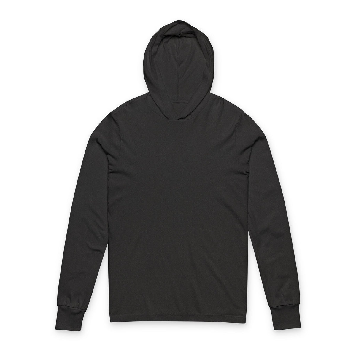 Hooded Tee — Minimal Viking Back Graphic