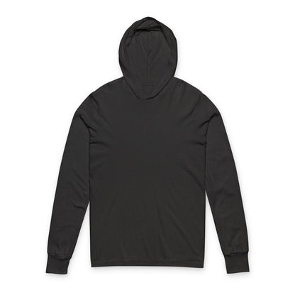 Hooded Tee — Minimal Viking Back Graphic
