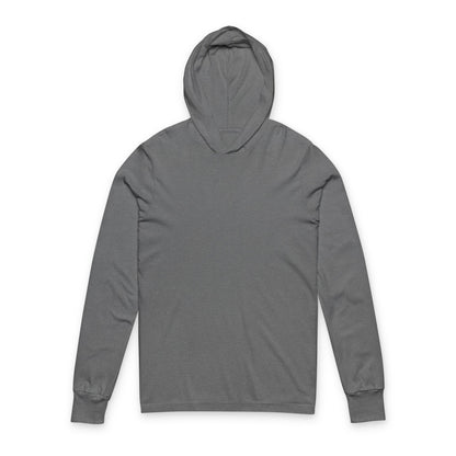 Hooded Tee — Minimal Viking Back Graphic