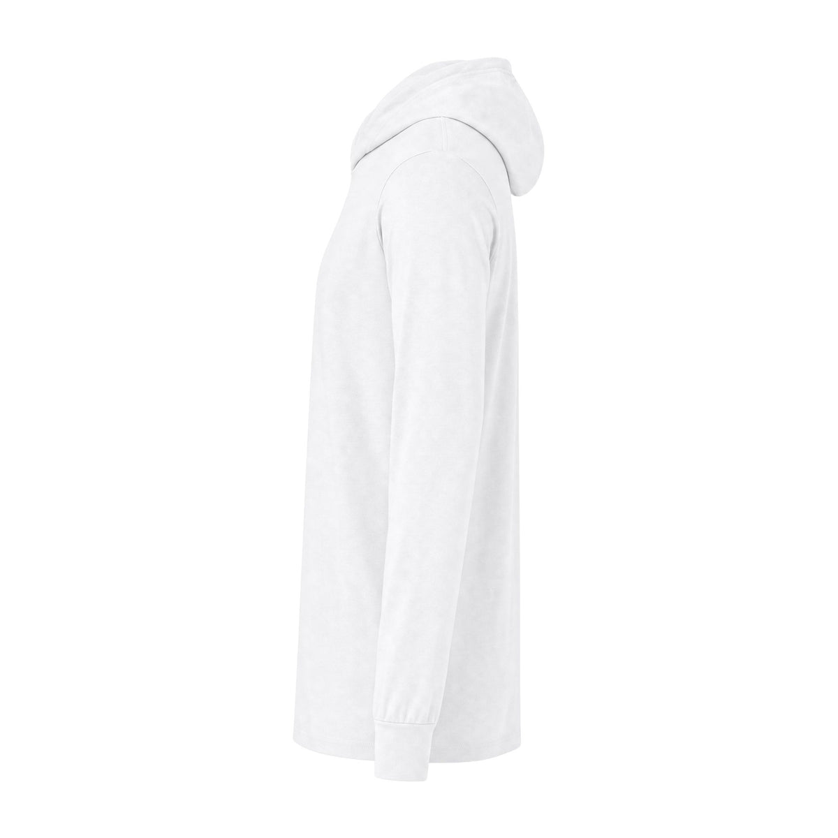 Hooded Tee — Minimal Viking Back Graphic