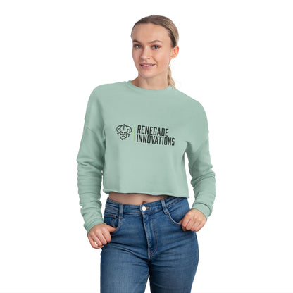 Cropped Sweatshirt — Renegade Innovations Logo Women's Crop Top