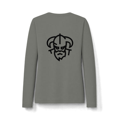 Women's Long Sleeve Tee — Viking Helmet Logo UV-Protection Shirt