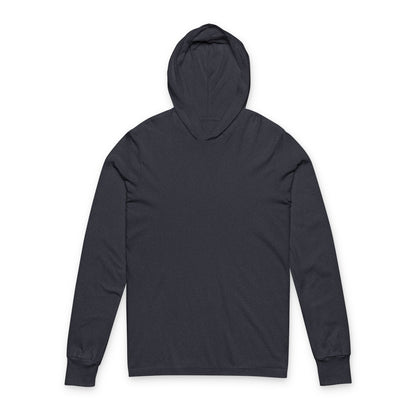 Hooded Tee — Minimal Viking Back Graphic