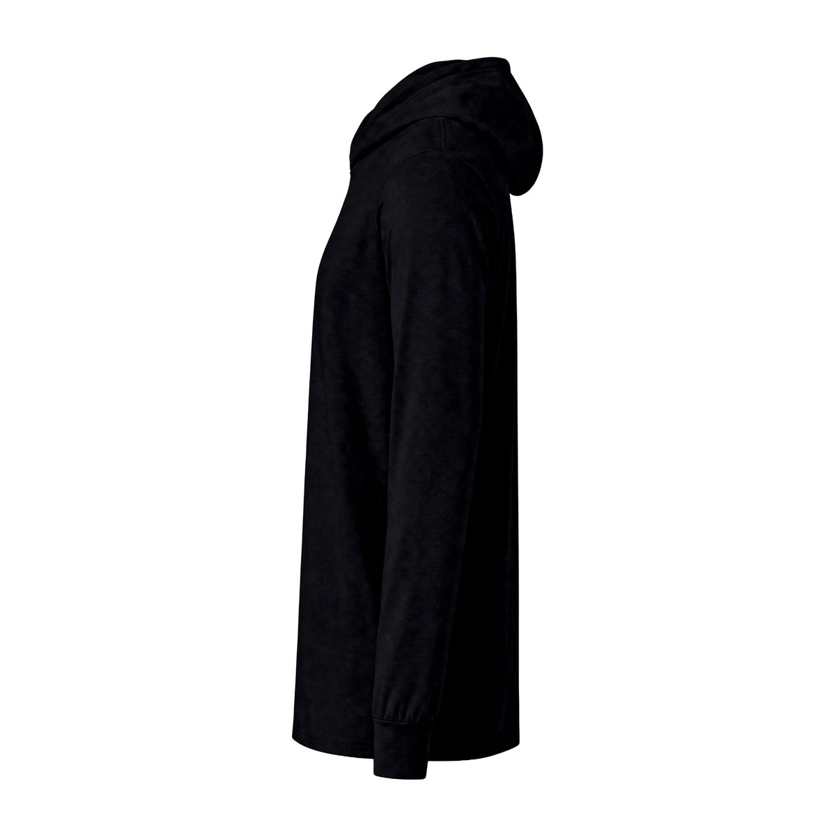 Hooded Tee — Minimal Viking Back Graphic
