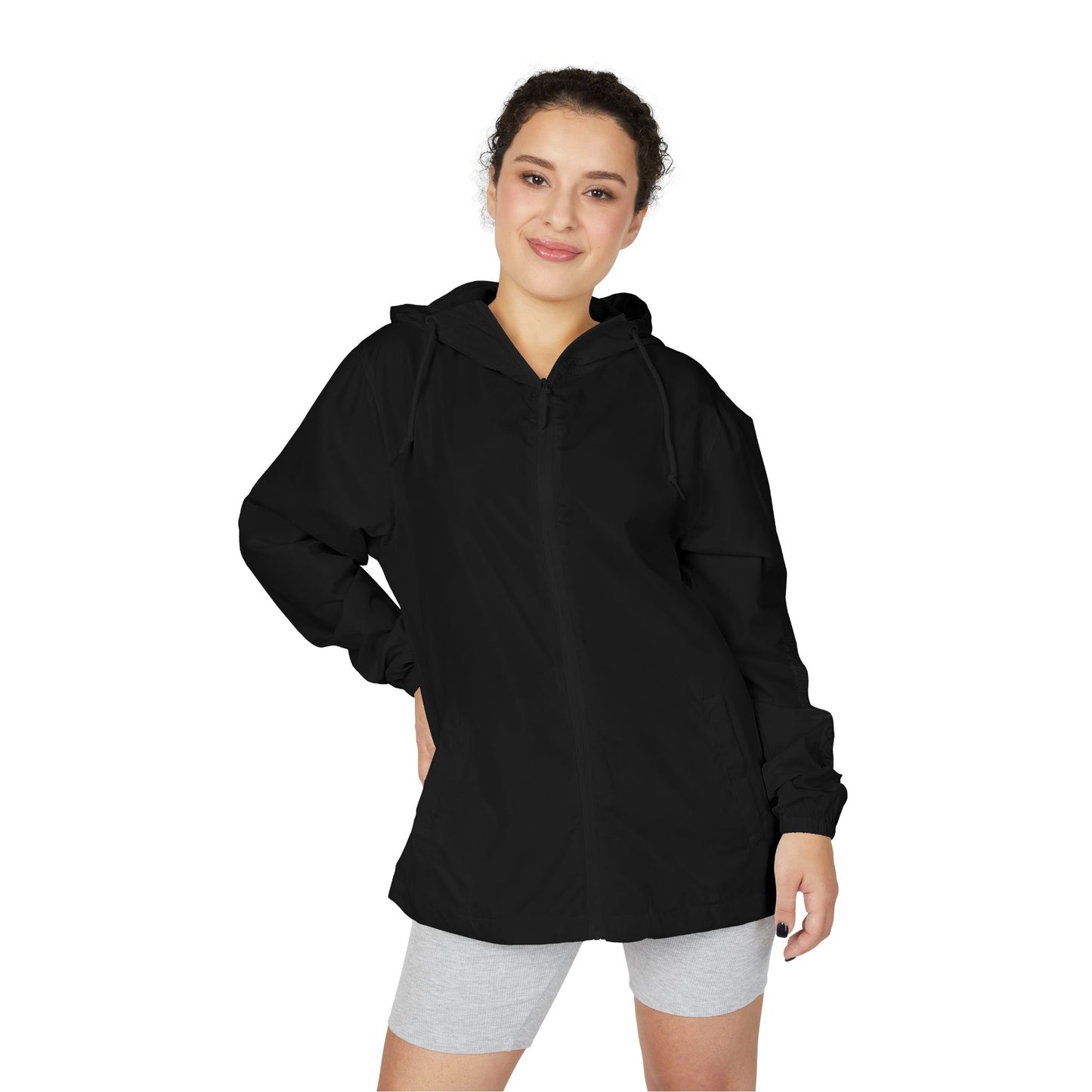 Renegade Viking Windbreaker Jacket — Nordic Warrior Graphic Full-Zip Hooded Jacket