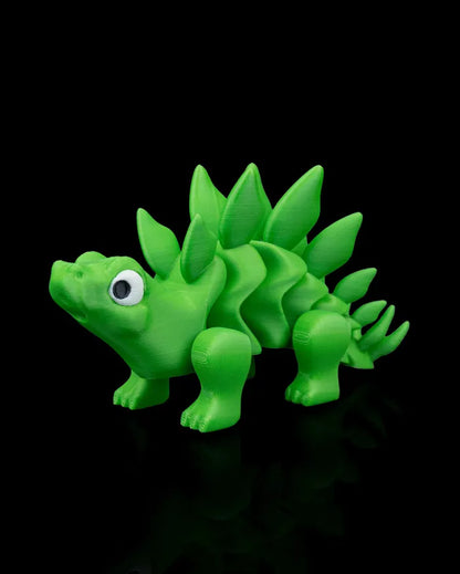 Cute Stego Flexi Dinosaur