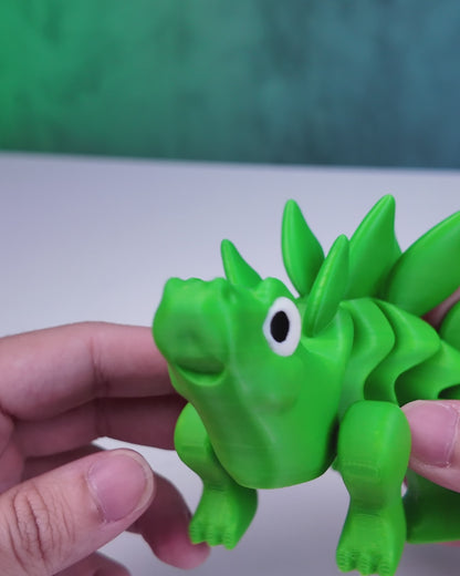 Cute Stego Flexi Dinosaur